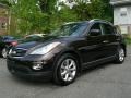 2008 Dark Currant Red Infiniti EX 35 Journey AWD  photo #1