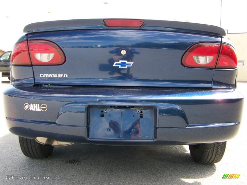 2001 Cavalier Coupe - Indigo Blue Metallic / Graphite photo #5