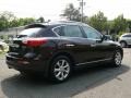 2008 Dark Currant Red Infiniti EX 35 Journey AWD  photo #5