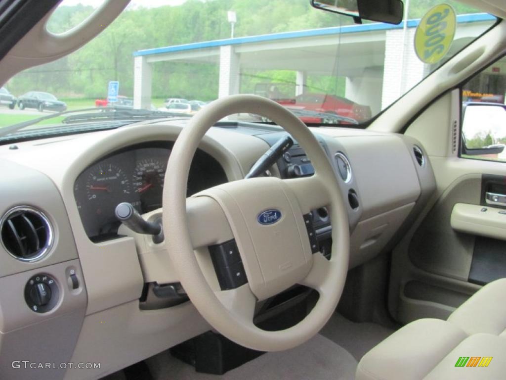 2006 F150 XLT SuperCrew 4x4 - Arizona Beige Metallic / Tan photo #8