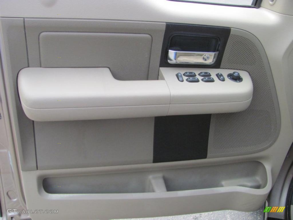 2006 F150 XLT SuperCrew 4x4 - Arizona Beige Metallic / Tan photo #11