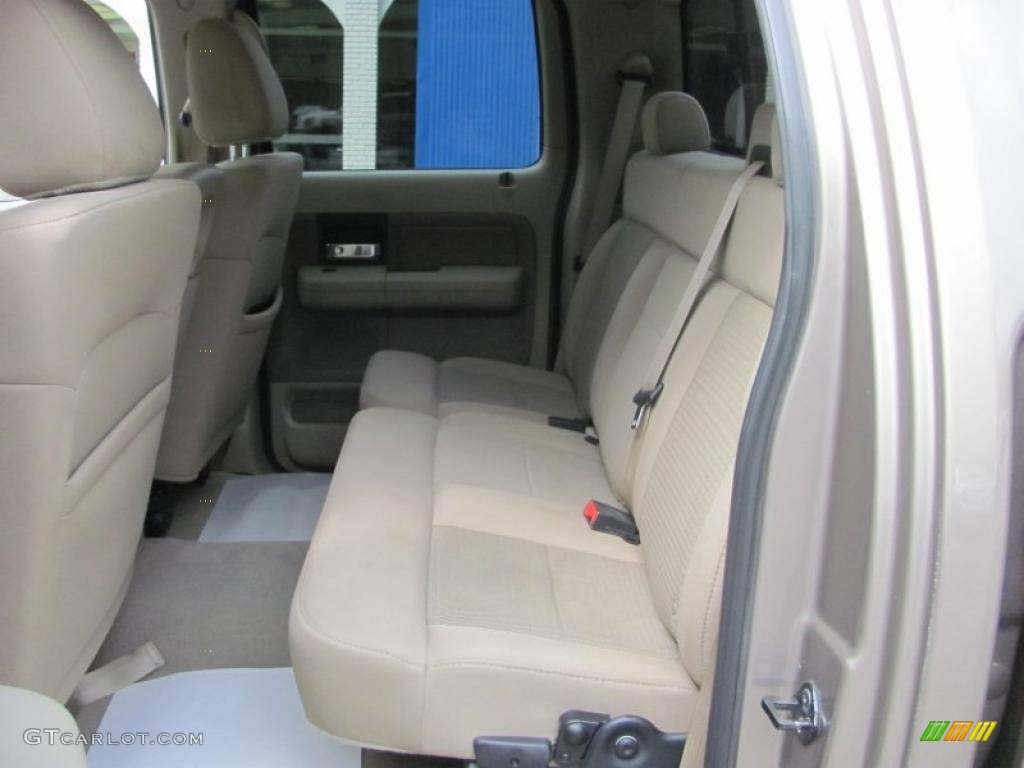 2006 F150 XLT SuperCrew 4x4 - Arizona Beige Metallic / Tan photo #13