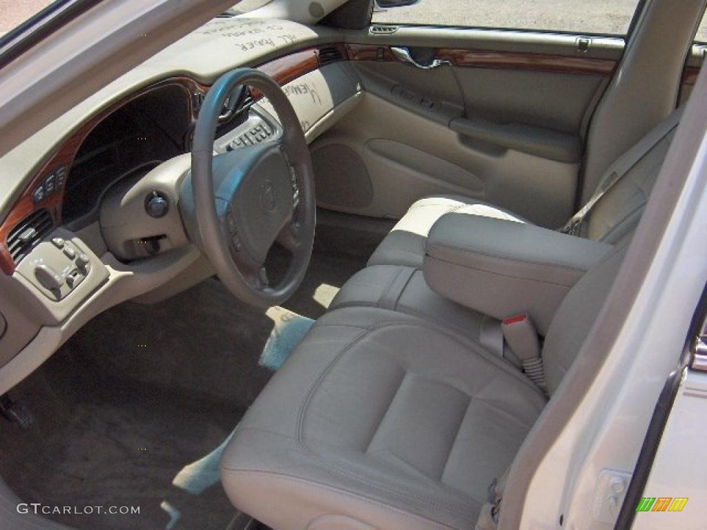 2002 DeVille Sedan - White Diamond Pearl / Neutral Shale photo #13