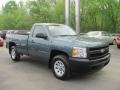 Blue Granite Metallic - Silverado 1500 Regular Cab 4x4 Photo No. 5