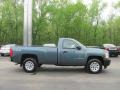 Blue Granite Metallic - Silverado 1500 Regular Cab 4x4 Photo No. 12