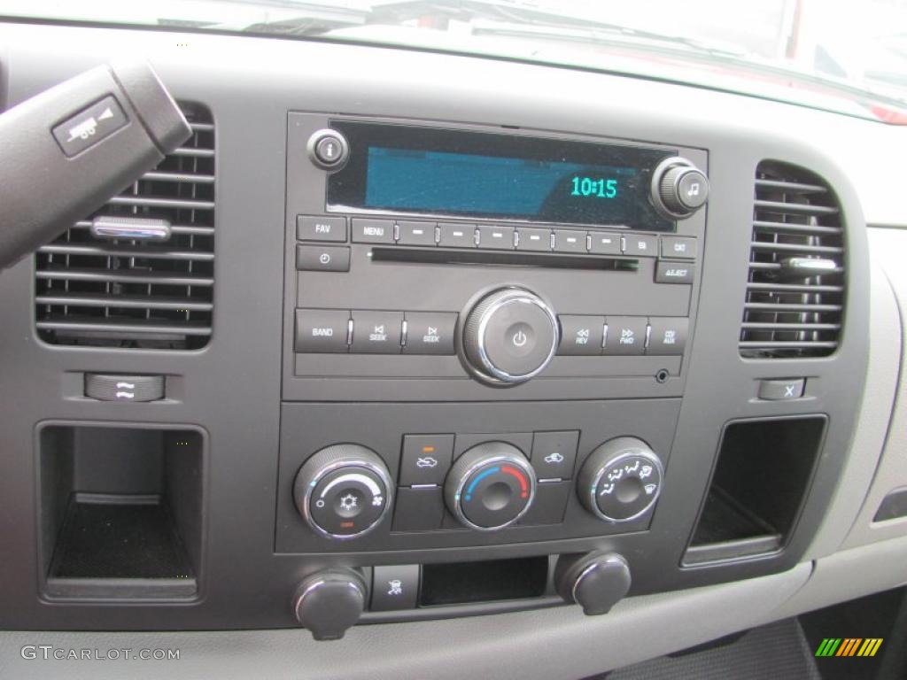 2009 Silverado 1500 Regular Cab 4x4 - Blue Granite Metallic / Dark Titanium photo #14