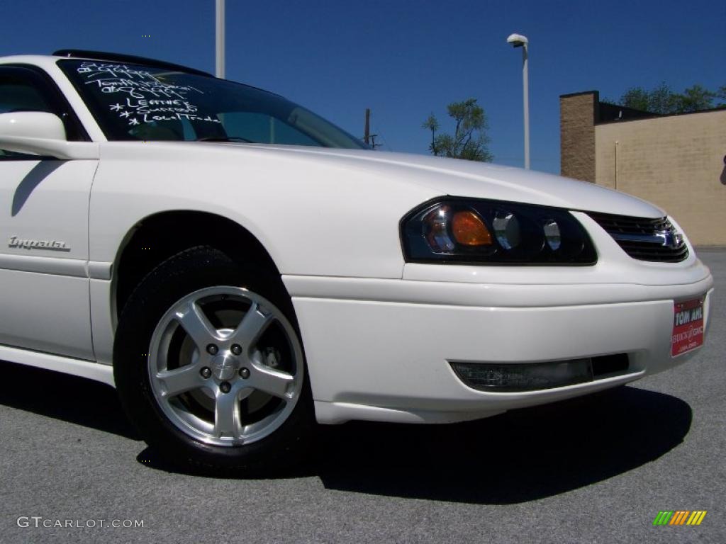 2004 Impala LS - White / Neutral Beige photo #2