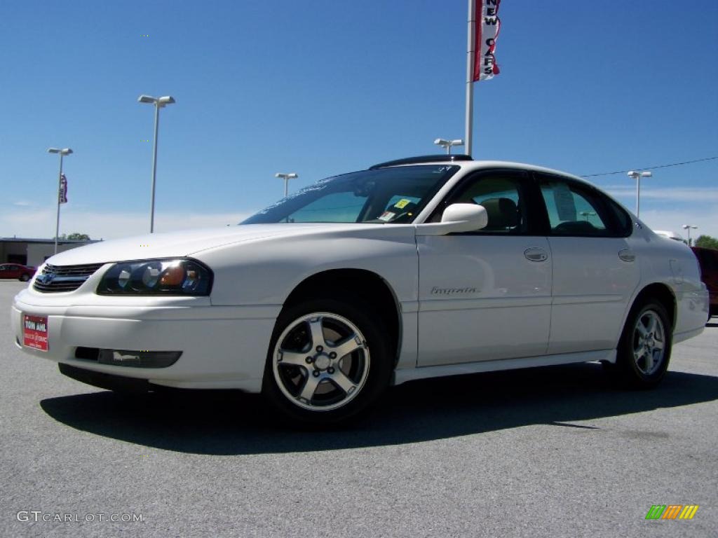 2004 Impala LS - White / Neutral Beige photo #5