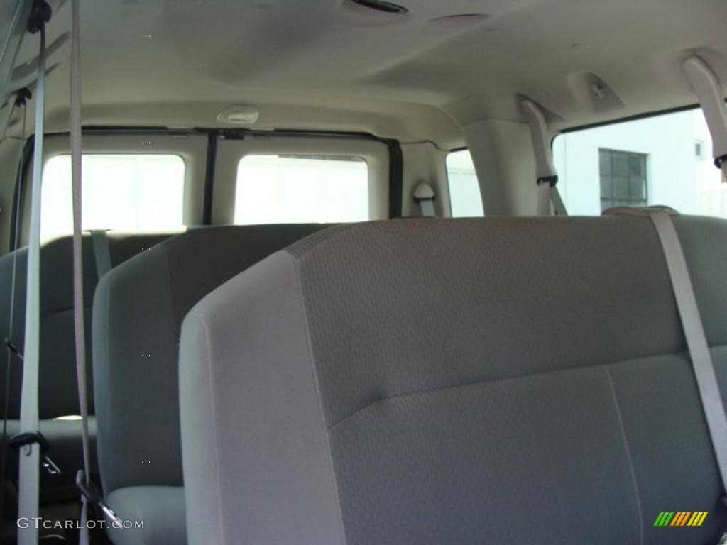 2009 E Series Van E350 Super Duty XLT Extended Passenger - Brilliant Silver Metallic / Medium Flint photo #17