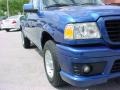 Vista Blue Metallic - Ranger STX SuperCab Photo No. 2