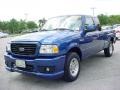 Vista Blue Metallic - Ranger STX SuperCab Photo No. 14