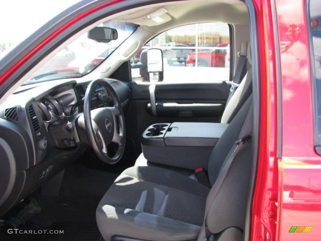 2007 Sierra 2500HD SLE Crew Cab 4x4 - Fire Red / Ebony Black photo #4