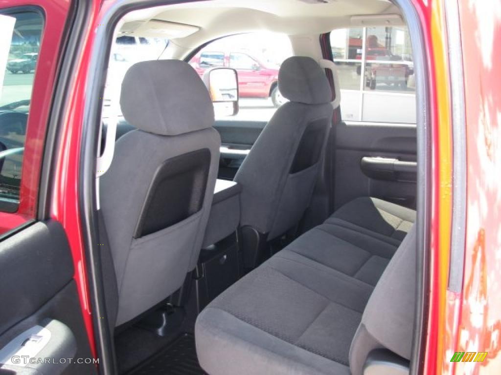 2007 Sierra 2500HD SLE Crew Cab 4x4 - Fire Red / Ebony Black photo #5