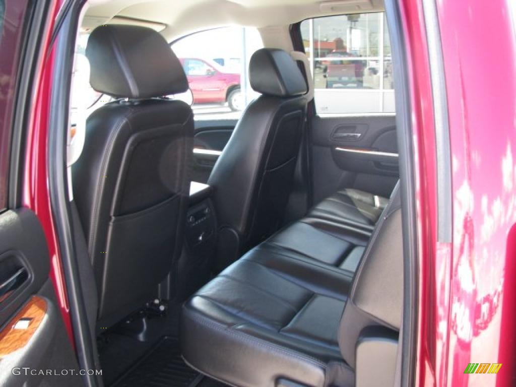 2007 Sierra 1500 Z71 Crew Cab 4x4 - Sport Dark Red Metallic / Ebony Black photo #5