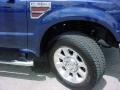 2008 Dark Blue Pearl Metallic Ford F350 Super Duty Lariat Crew Cab 4x4  photo #29