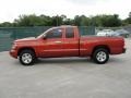 2008 Sunburst Orange Pearl Dodge Dakota SLT Extended Cab 4x4  photo #6