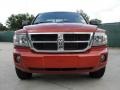 2008 Sunburst Orange Pearl Dodge Dakota SLT Extended Cab 4x4  photo #9