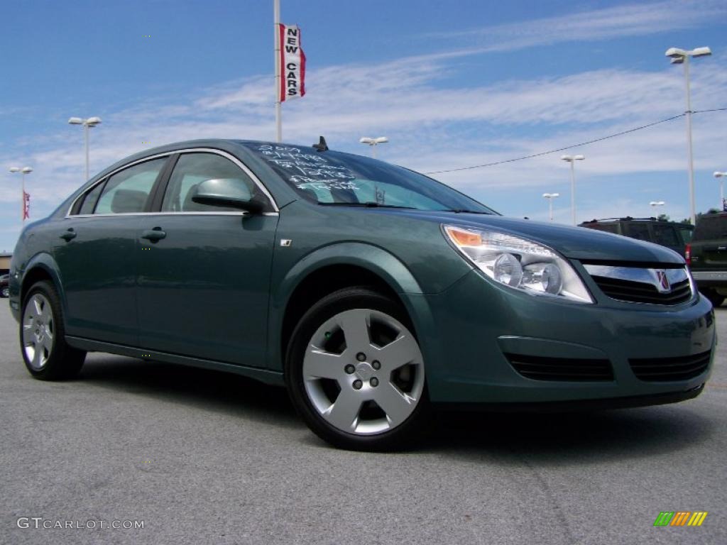 2009 Aura XE - Silver Moss / Gray photo #1