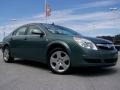 2009 Silver Moss Saturn Aura XE  photo #1
