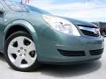 2009 Silver Moss Saturn Aura XE  photo #2