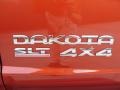 Sunburst Orange Pearl - Dakota SLT Extended Cab 4x4 Photo No. 22