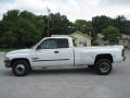 2002 Bright White Dodge Ram 3500 SLT Quad Cab Dually  photo #7