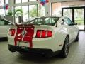 2010 Performance White Ford Mustang Shelby GT500 Coupe  photo #9