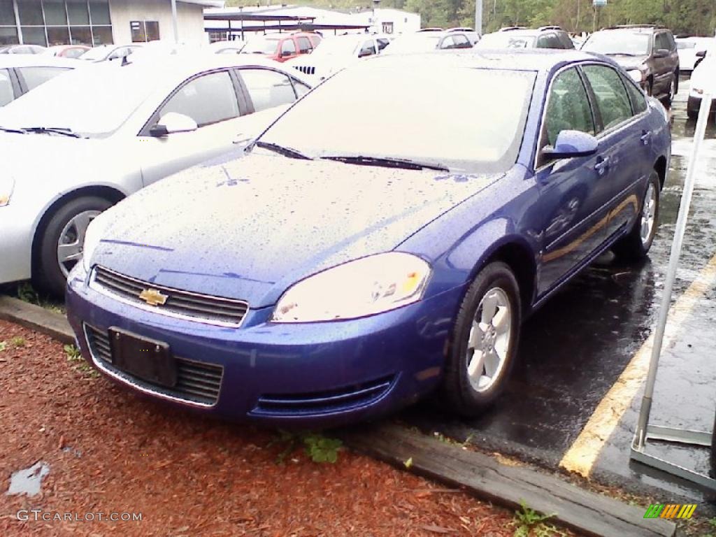 2007 Impala LT - Laser Blue Metallic / Gray photo #1