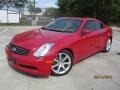 2006 Laser Red Pearl Infiniti G 35 Coupe  photo #4