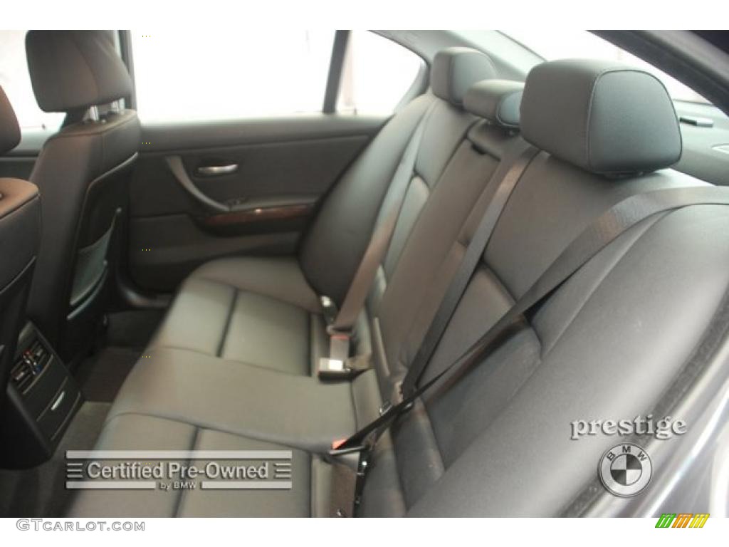 2008 3 Series 328xi Sedan - Sparkling Graphite Metallic / Black photo #6