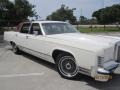 1978 White Lincoln Continental Sedan  photo #5