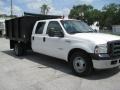 Oxford White - F350 Super Duty XL Crew Cab Chassis Photo No. 3