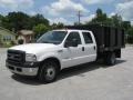 Oxford White - F350 Super Duty XL Crew Cab Chassis Photo No. 6