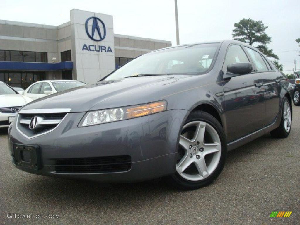 2005 TL 3.2 - Anthracite Metallic / Camel photo #1