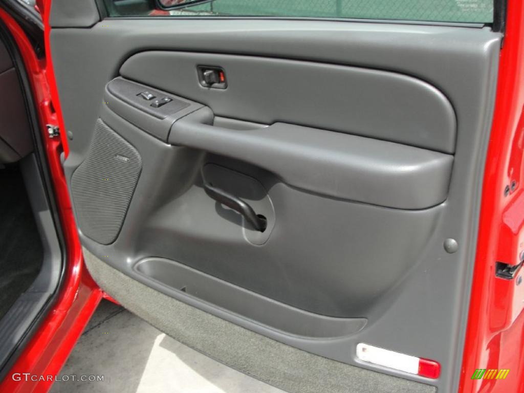 2005 Sierra 1500 SLE Crew Cab - Fire Red / Pewter photo #22