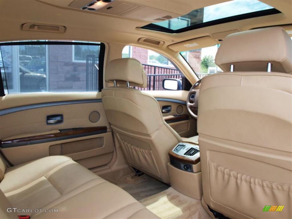 2003 7 Series 745Li Sedan - Kalahari Beige Metallic / Dark Beige/Beige III photo #9