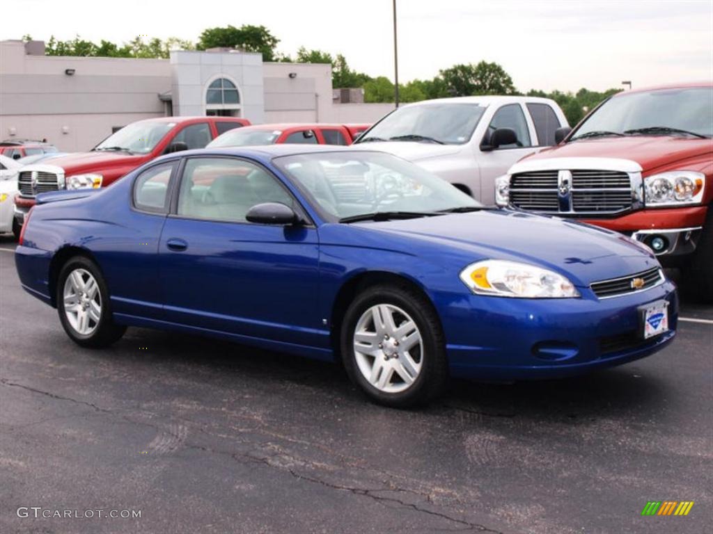 2007 Monte Carlo LT - Laser Blue Metallic / Neutral Beige photo #2