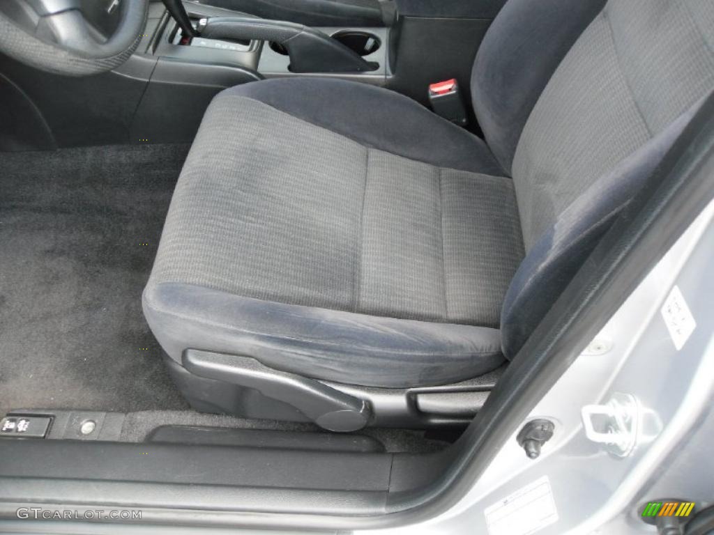 2003 Accord LX Sedan - Satin Silver Metallic / Black photo #7