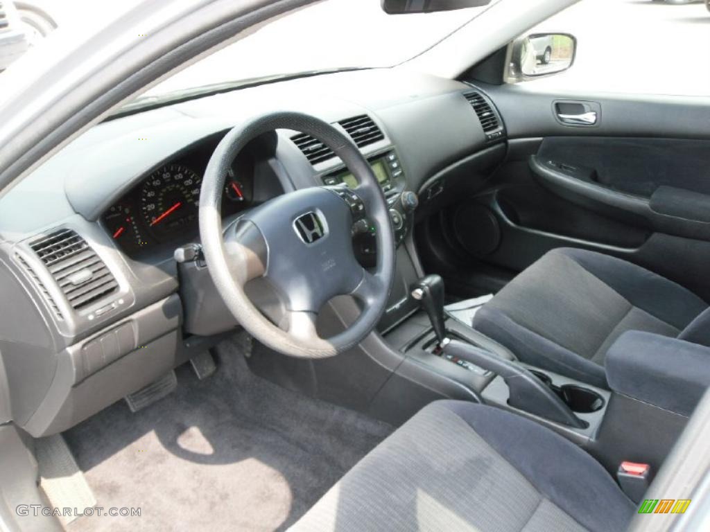 2003 Accord LX Sedan - Satin Silver Metallic / Black photo #23