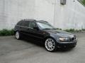 2005 Jet Black BMW 3 Series 325i Wagon  photo #6