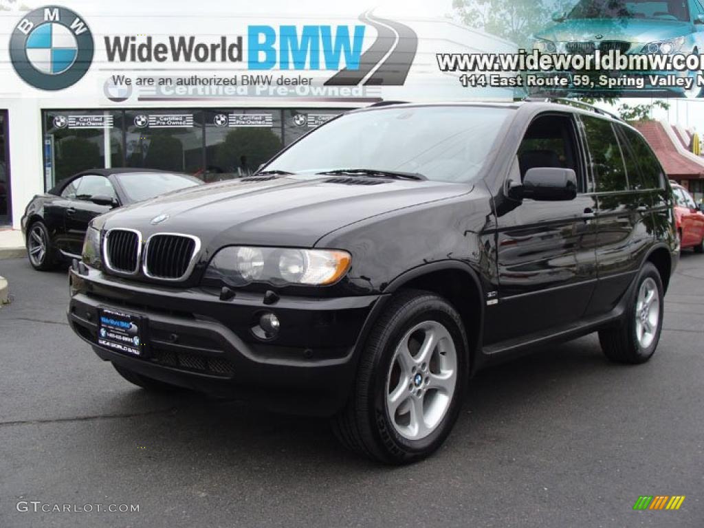 Jet Black BMW X5