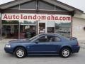 Atlantic Blue Metallic 1999 Ford Mustang V6 Coupe