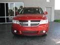 2010 Inferno Red Crystal Pearl Coat Dodge Journey SXT  photo #3