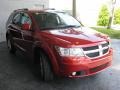2010 Inferno Red Crystal Pearl Coat Dodge Journey SXT  photo #4