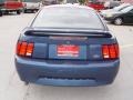 1999 Atlantic Blue Metallic Ford Mustang V6 Coupe  photo #17