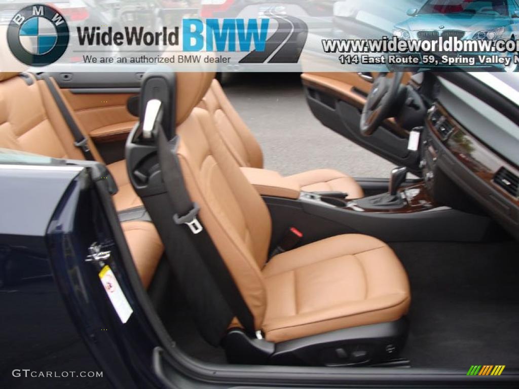 2008 3 Series 328i Convertible - Monaco Blue Metallic / Saddle Brown/Black photo #9