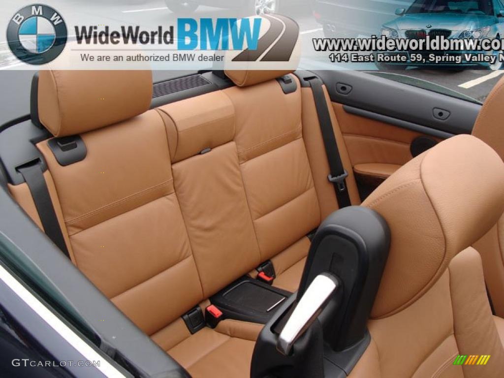 2008 3 Series 328i Convertible - Monaco Blue Metallic / Saddle Brown/Black photo #10