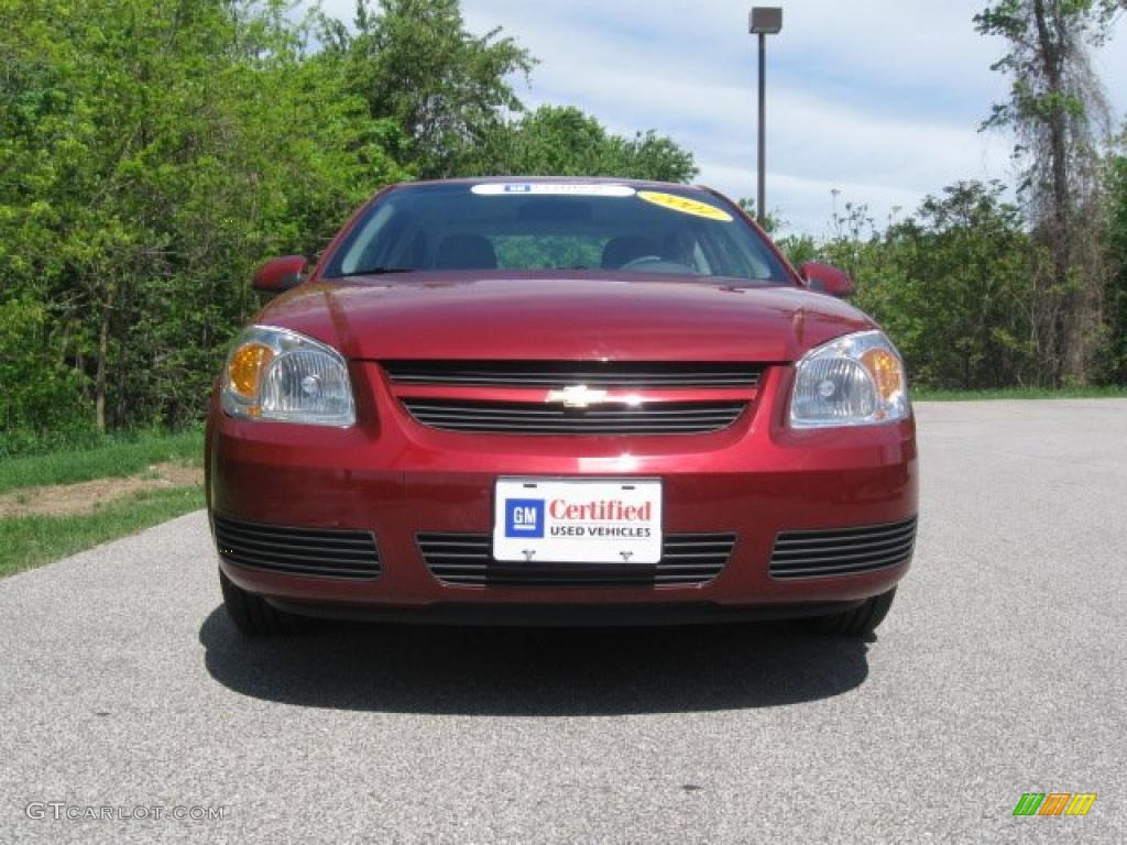 2007 Cobalt LT Sedan - Victory Red / Gray photo #2