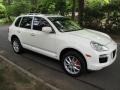 2008 Sand White Porsche Cayenne Turbo  photo #8