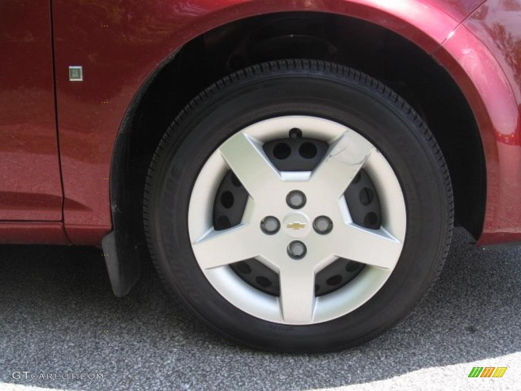 2007 Cobalt LT Sedan - Victory Red / Gray photo #10